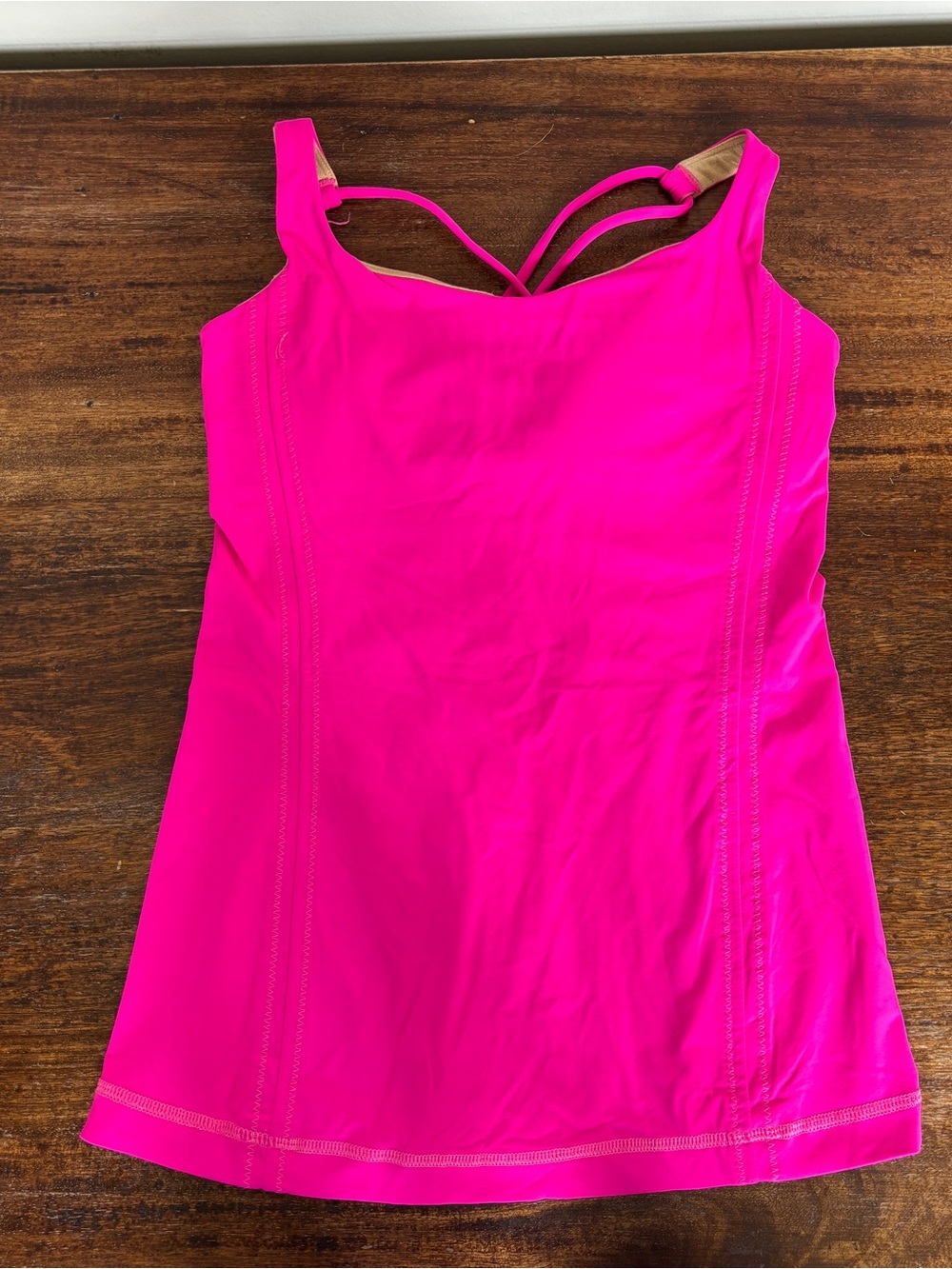 Lululemon Y2K women Gym Tank Top, Size XS 2, Color Hot Pink